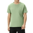 thumbnail image 2 of Men's Ultra Soft Bamboo Viscose Pocket T-Shirt Classic Fit Lightweight Cooling Short Sleeve Casual Basic Shirt, 2 of 8