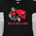 thumbnail image 4 of Inktastic This is How I Roll Mower Boys or Girls Baby Bodysuit, 4 of 5
