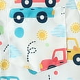 thumbnail image 4 of TOWED22 Toddler Baby Boy Girl Outfit T-Shirts and Shorts 2 Pcs Dinosaur Short Set Summer Clothes Outfit(Sky Blue,9-12 M), 4 of 7
