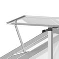 thumbnail image 2 of 6x8 FT Walk-in Polycarbonate Greenhouse with Roof Vent for Ventilation & Rain Gutter, Hobby Greenhouse for Winter, 2 of 7