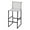 White Leather, variant on Butler Specialty Urban Woven Leather Bar Stool In Brown
