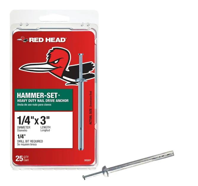 Red Head 11279 3/8 in. x 1-7/8 in. Hex Sleeve Anchor - pack of 25
