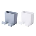 thumbnail image 4 of BRIGHTFUFU 2Pcs Mobile Phone Charging Cabinet Grey Practical Wall Mounting, 4 of 8