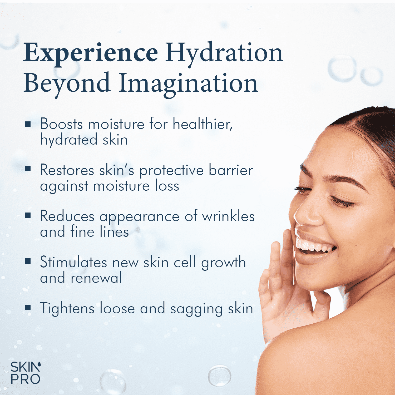 Delfogo Rx 100% Pure Hyaluronic Acid Cream for Face - Deep Hydration Moisturizer for Dry Skin, Anti Aging Facial, Plumping Day & Night Cream for Women and Men