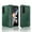Green, variant on Case for Samsung Galaxy Z Fold4, Hybrid PU Leather Shockproof S Pen Slot Holder Hinge Protection Folding Cover with Screen Protector Non-Slip Case for Samsung Galaxy Z Fold4,Rosegold