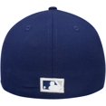 thumbnail image 4 of Men's New Era Navy Los Angeles Dodgers Cooperstown Collection Wool 59FIFTY Fitted Hat, 4 of 6