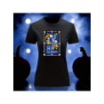 thumbnail image 1 of Playera Blusa Con Impresion De Los Musicos Alusivo A La Loteria Mexicana Dia De Muertos Tradicion Mexicana Color Negro Talla Chica Marca Emil SaEs, 1 of 4
