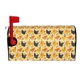 thumbnail image 2 of Lsque Funny Chicken Mailbox Cover Standard Size ,Magnetic Mailbox Covers Post Wraps Letter Box Cover -25.5x21 in, 2 of 9