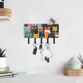 thumbnail image 6 of Cats by Absract Mail Holder Organizer Wall Mount with Shelf Key Holder Key Rack with 5 Key Hooks for Wall Decorative, 6 of 6
