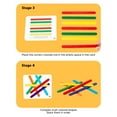 thumbnail image 3 of Juguete matemático Construcción de palos de madera para contar Rompecabezas de tilo Palos educativos tempranos Juguete matemático para niños ANGGREK Otros, 3 of 7