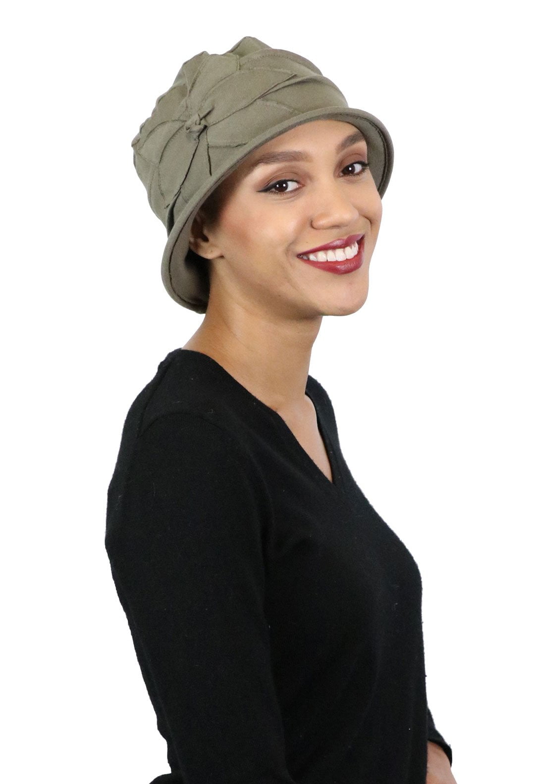 Seattle Chic Combed Cotton Cloche Hat 