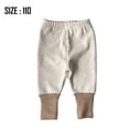 thumbnail image 2 of Laklulu Pantalones de Lana cálidos Extra Gruesos para bebé Legging de Empalme de Felpa de otoño e Invierno para bebé （Albaricoque）,110cm, 2 of 6