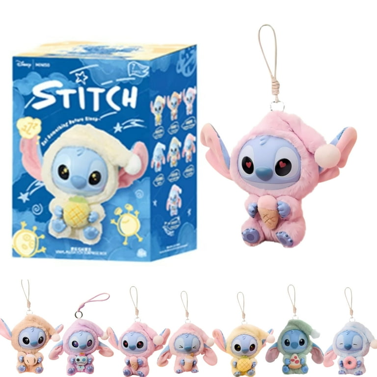 ①MINISO スティッチ Eat Something Before Sleep Disney Stitch Eat Something Before Sleep Series Vinyl Plush