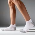 thumbnail image 7 of Bocaoying 9 Pairs Low Cut Ankle Socks for Men, Cushioned Running Cotton Socks, Non Slip No Show Socks, Breathable Sport Socks, Comfortable Liner Athletic Socks (Size 7-11.5), 7 of 7