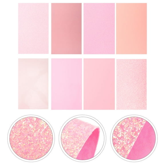 Sheets for DIY Crafts Assorted Color Great for Earrings Phone Cases and Holiday Decorations 8 Sheets