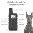 thumbnail image 2 of Amdohai Dog Training Collar Rechargeable Dog Shock Collar with Beep Vibration Shock 500m Remote Range, 2 of 8