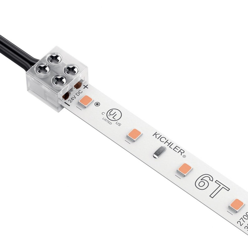 Kichler 1TBTWSCLR Tape To Supply Lead Terminal Block Connector - Clear