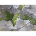 thumbnail image 3 of Ambesonne Jungle Boho Quilted Coverlet 3 Pcs, Spring Floral Pattern, Queen Size, Fern Green Pale Grey, 3 of 4