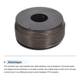thumbnail image 3 of Uxcell 20AWG Stranded Wire Hookup 30M/100ft Brown Electrical Wire UL1007 Spool, 3 of 6
