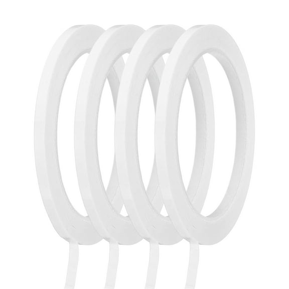 Uxcell Whiteboard Tape Graphic Tape Self Adhesive Chart Line Tape for Crafting and Marking White