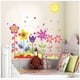thumbnail image 3 of Coloridas flores sol mariposas pared pegatina decoración arte niños guardería, 1 juego JAMW Sencillez, 3 of 5