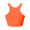 thumbnail image 5 of Women's Solid Swimwear Tankini Top Swim Shirt For Beach Water Activities, 5 of 5