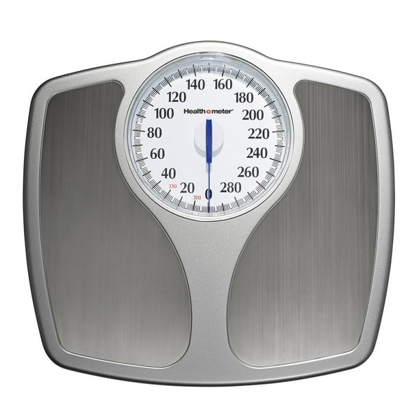 Health O Meter Oversized Dial Bathroom Scale, Stainless