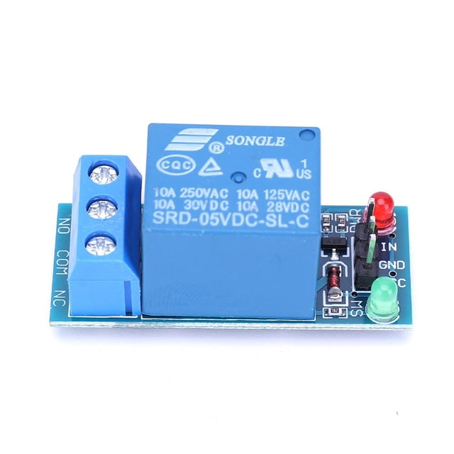 Módulo de relé de potencia 5V Módulo de relé de disparador de nivel bajo Escudo 1 canal DC AC 220V