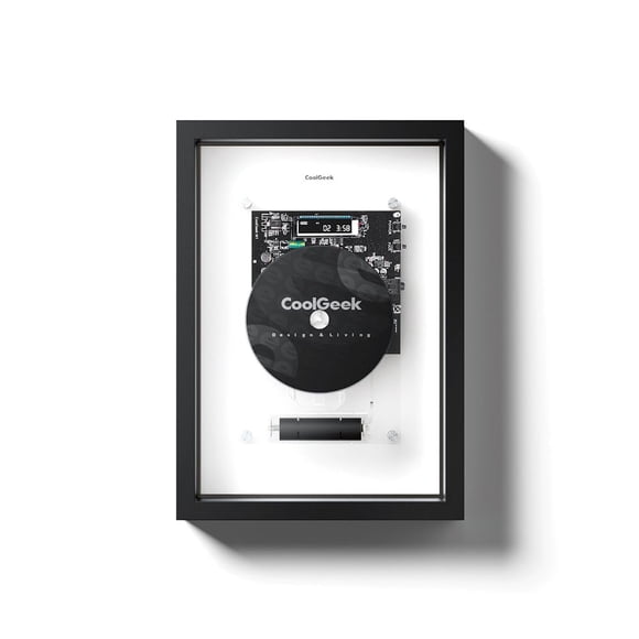 Reproductor de CD CoolGeek M1 Vertical para pared y escritorio Bluetooth