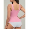 thumbnail image 4 of Vêtements de Compression pour Femmes Hauts Sans Manches Imprimé Col en U Vêtements de Compression Sans Manches Haute Élasticité, 4 of 8
