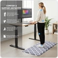 thumbnail image 5 of GALMAXS7 Kitchen Rug and Mat Kitchen Mat Non Slip Anti Fatigue Mats for Kitchen,17"x28",Gray, 5 of 9