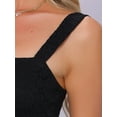 thumbnail image 5 of DARING DIVA Women Summer Sleeveless Trendy Y2K Going Out Cropped Tank S Black, 5 of 6