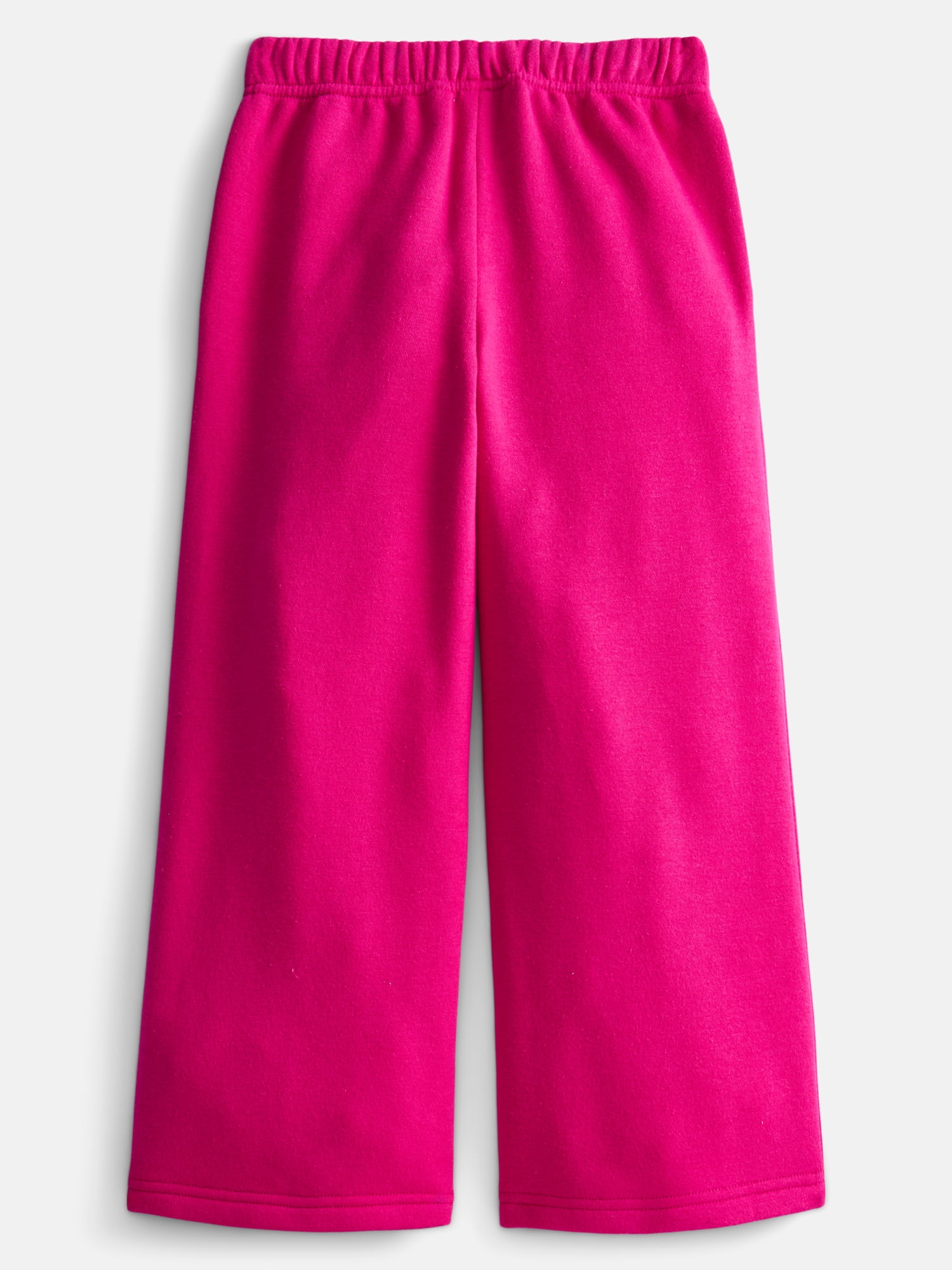 Wonder Nation Girls Wide Leg Fleece Pants, Sizes 4-18 & Plus
