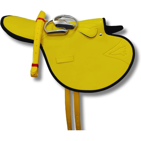 Horse Race Saddle – Designed for Racing Comfort, This Synthetic Saddle is Ultra-Lightweight with Soft Straps to Enhance Your Riding Experience