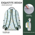 thumbnail image 5 of "Floral Symphony Backpack with Sunflower Print - Durable Bookbag for College Students, Features Multiple Organizational Pockets & Comfortable Straps", 5 of 6