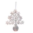 thumbnail image 2 of sunsanly Christmas Metal Hanging Decoration Snowman Snowflake Star Tree Hanging Ornament Pendant Neighbors Friends Family Holiday Party Gift, 2 of 8
