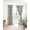 Brown, variant on Boho Gray Flower Blackout Curtains 39 Inches Long,Thermal Insualted Grommet Curtains & Drapes,Vintage Farmhouse Leaf Spring Plant Room Darking Curtains for Living Room Bedroom 2 Panels 27.5"W x39"L
