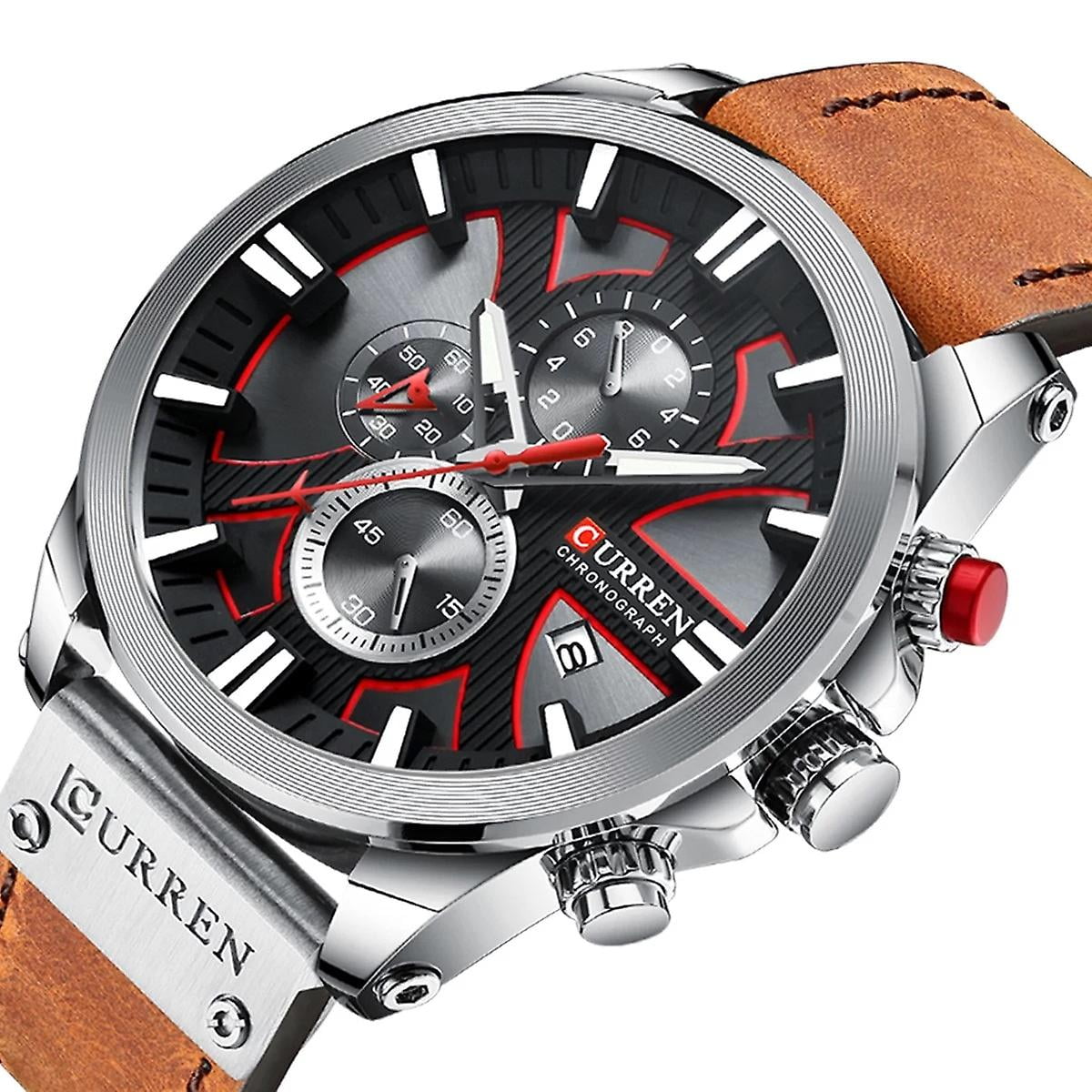 Curren 8346 Luxury Business Quartz Movement Men Watch Walmart
