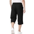 thumbnail image 5 of Hessimy Boys Pull on Jogger Pants Quick Dry School Uniform Pants with Pockets 6-12 Months 12-24 Months 2T 3T 4T 5T 6T 7T 8T 9T Children(Black,6-7 Years), 5 of 7