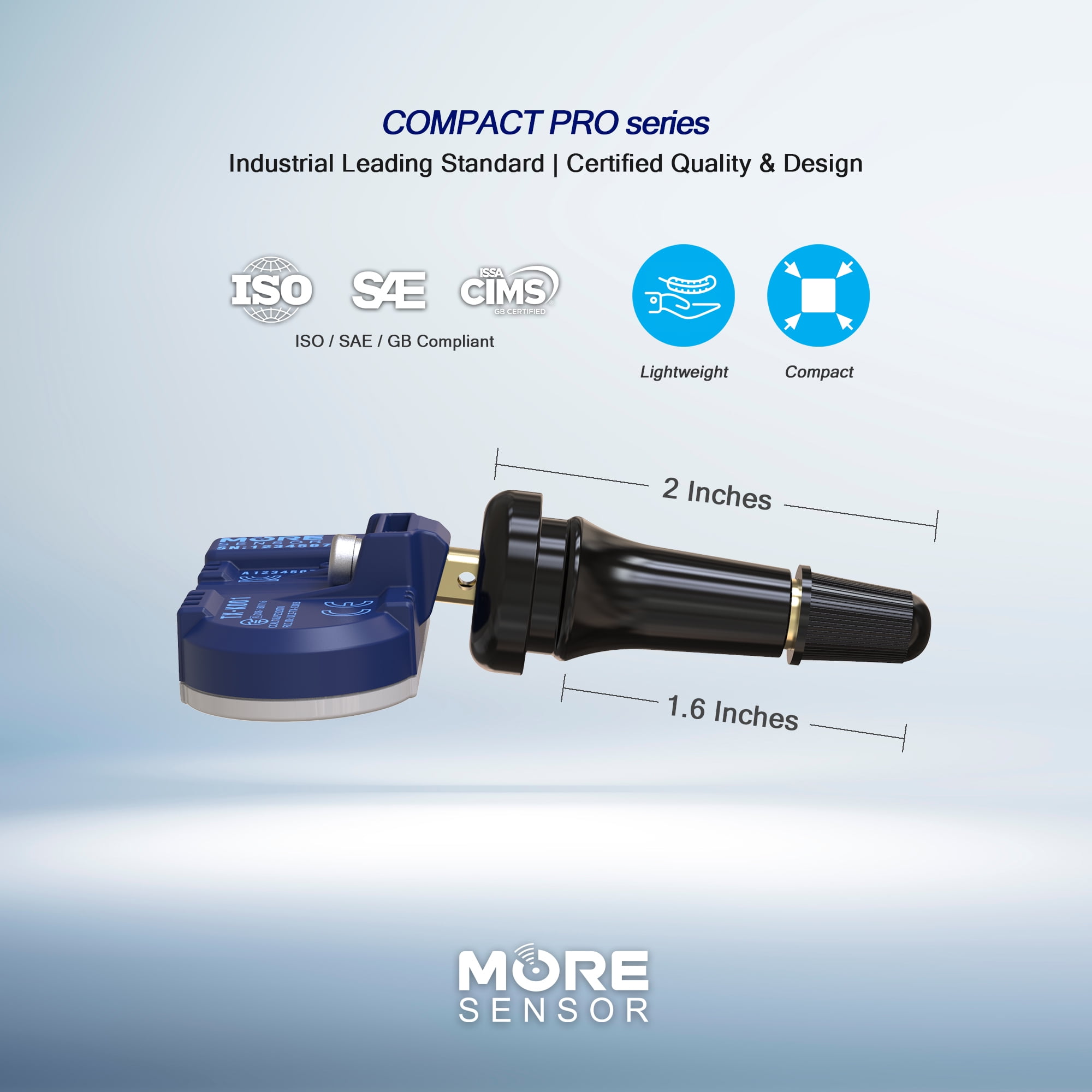 Moresensor 315MHz Compact Series TPMS Tire Pressure Sensor | Toyota 86 NX300 Subaru BRZ 28103CA001 | KX-S010L/R-SN-4 (4)