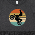 thumbnail image 4 of Inktastic Dirt Biking Motocross Retro Girls Toddler Dress, 4 of 5
