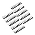 thumbnail image 1 of 10 Tiras De Terminales, 400 V, 25 A, Cobre Rojo, Retardante De Llama, Bloques De Terminales Tipo Horquilla De PVC, Para Alimentación De La Industria De Electrodomésticos, Caja De, 1 of 7