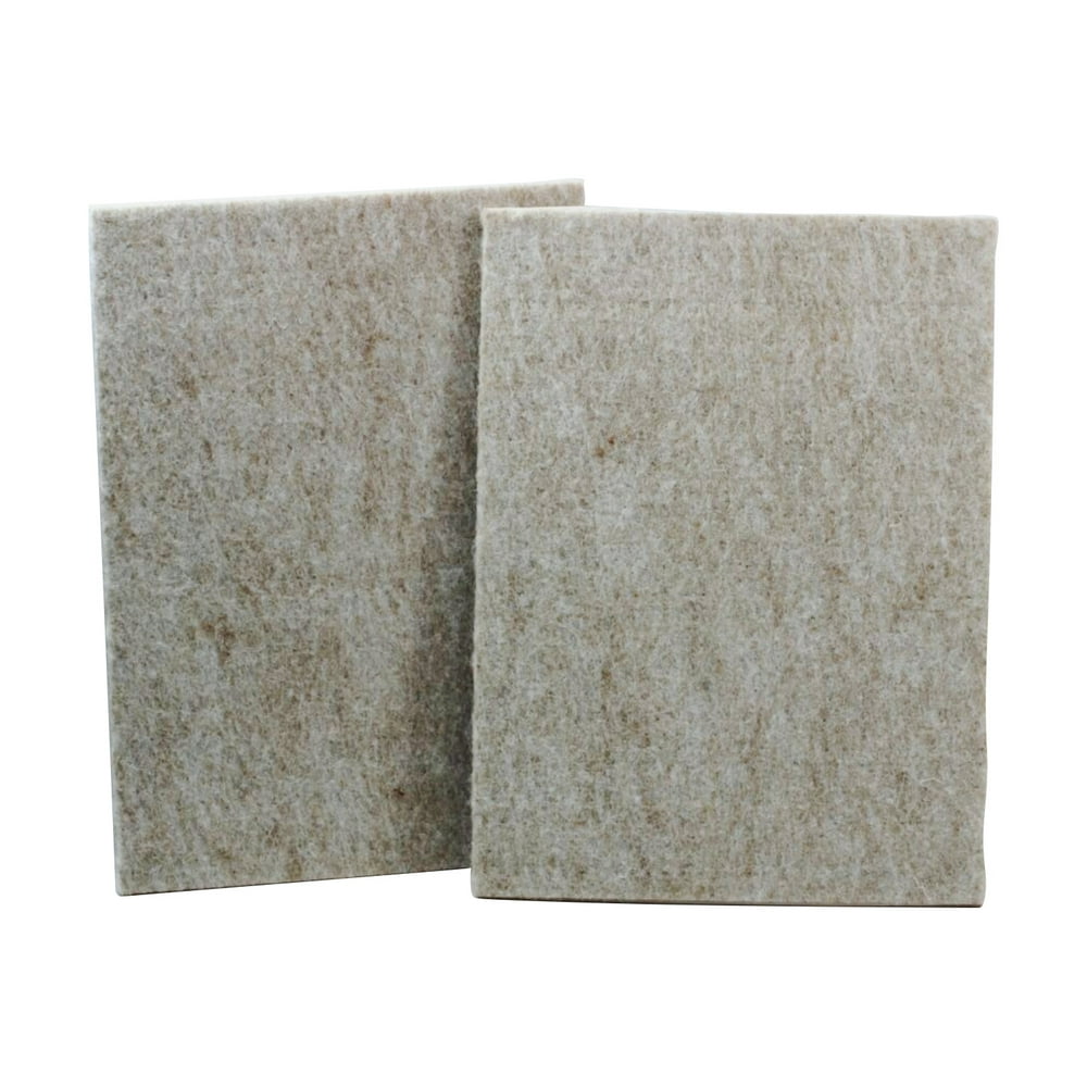 Rok Hardware Heavy Duty SelfAdhesive Felt Pad Sheets, 6" x 41/2