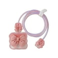 thumbnail image 2 of Kokiya Chargers Cable Protective Cover ,Cute Protector, 3D Protective Case Bow Knot Pink, 2 of 9