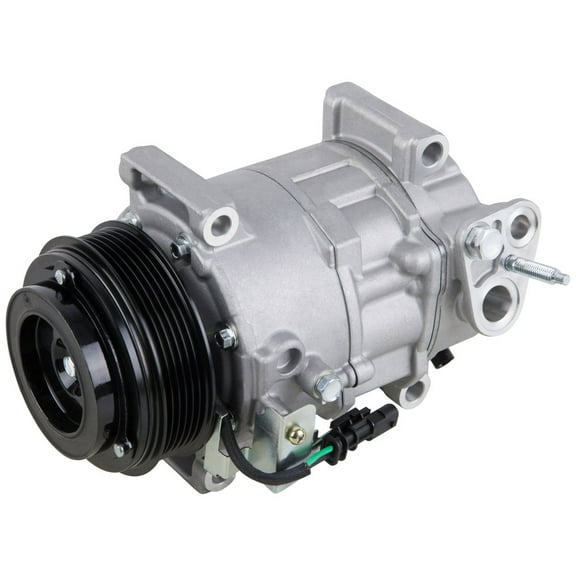 AC Compressor & A/C Clutch For Chevy Silverado GMC Sierra 6.6L Duramax Diesel 2015 2016 2017 2018 - BuyAutoParts