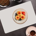 thumbnail image 5 of Silicone Mats for Kitchen Counter, Large Silicone Countertop Protector 15.7" by 11.8", Nonskid Heat Resistant Desk Saver Pad, Multipurpose Mat, Waterproof Placemat, 1 Pack,White, 5 of 8