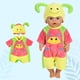 thumbnail image 1 of 18 Inch Girl Doll Clothes Cute Cartoons Beetles Jumpsuit Set Doll Clothes Reincarnation Doll Clothing Accessories, 1 of 6