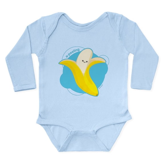CafePress - A Peeling Long Sleeve Infant Bodysuit - Long Sleeve Cotton Baby Bodysuit
