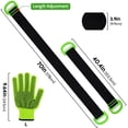 thumbnail image 2 of Adjustable Lifting Moving Straps 2 Pack Lifting Straps for Moving Furniture, Boxes, Mattress, Heavy Objects, Widen Handle Lifting Belts with Non-Slip Gloves Supports Up to 600lbs, 2 of 7