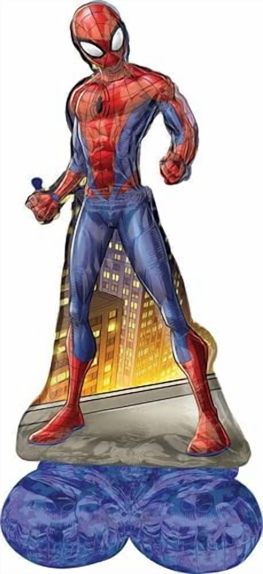 Spider-Man Birthday Party Supplies Airloonz Balloon Bouquet Decorations